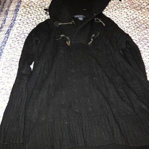 Black Ralph Lauren long sweater dress